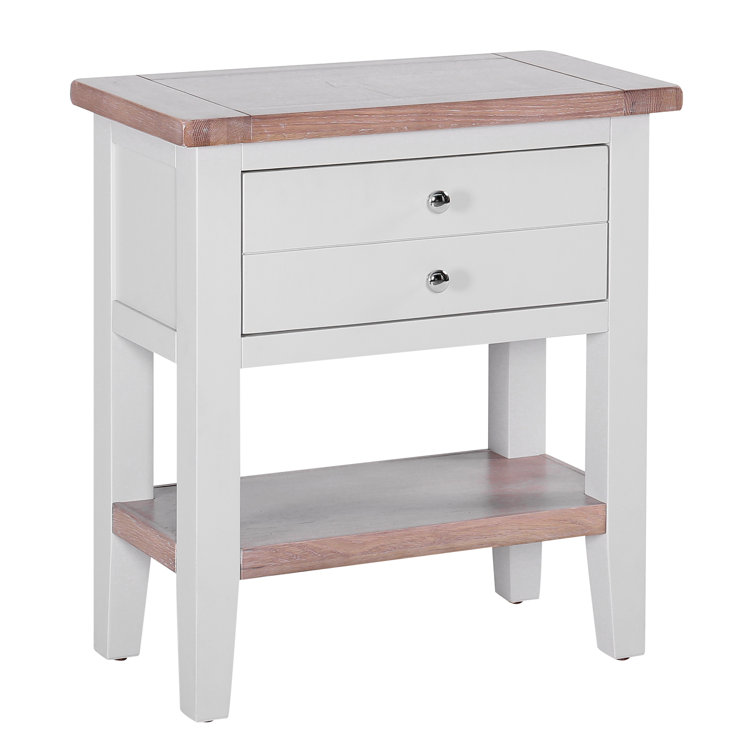 Longshore Tides Chalky 70Cm Solid Wood Console Table & Reviews